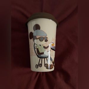 DISNEY PARKS "MICKEY'S REALLY SWELL COFFEE" Travel MUG HIPSTER NEW.